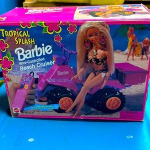 Vintage Mattel Wire-Controlled Barbie Crusier. RadioShack, 1995.